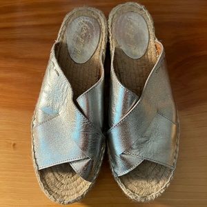 Free People espadrilles platforms